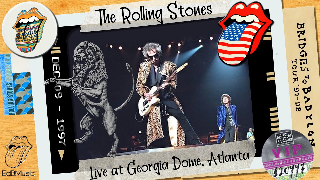 The Rolling Stones live at Dome, Atlanta December 9, 1997