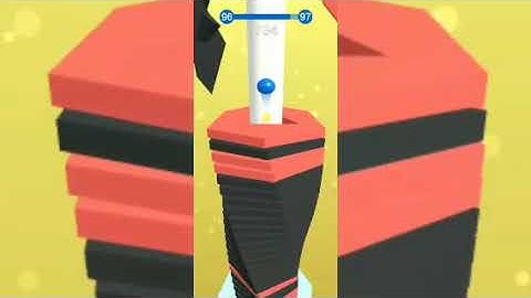 Stack Ball Level 96 | Blast Through Platforms | A4 Tech Live