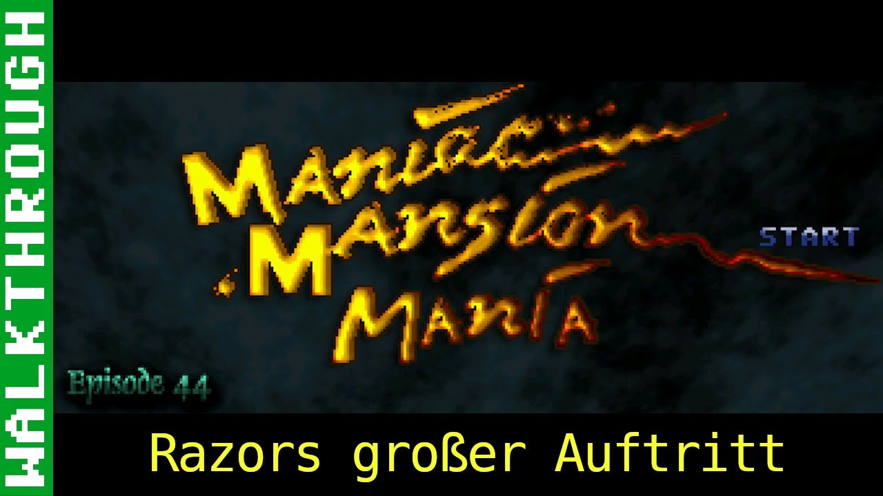Maniac Mansion Mania Episode 044: Razors grosser Auftritt Lösung ...