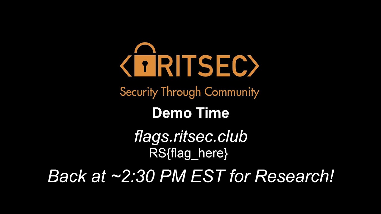 RITSEC General Meeting | Week 4 - YouTube