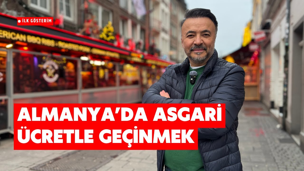 ALMANYA'DA ASGARİ ÜCRETLE GEÇİNMEK MÜMKÜN MÜ? @Ben Yüksel​