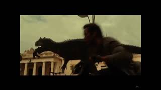 The Allosaurus And Carnotaurus Dual Screen Time In Juric World Dominion