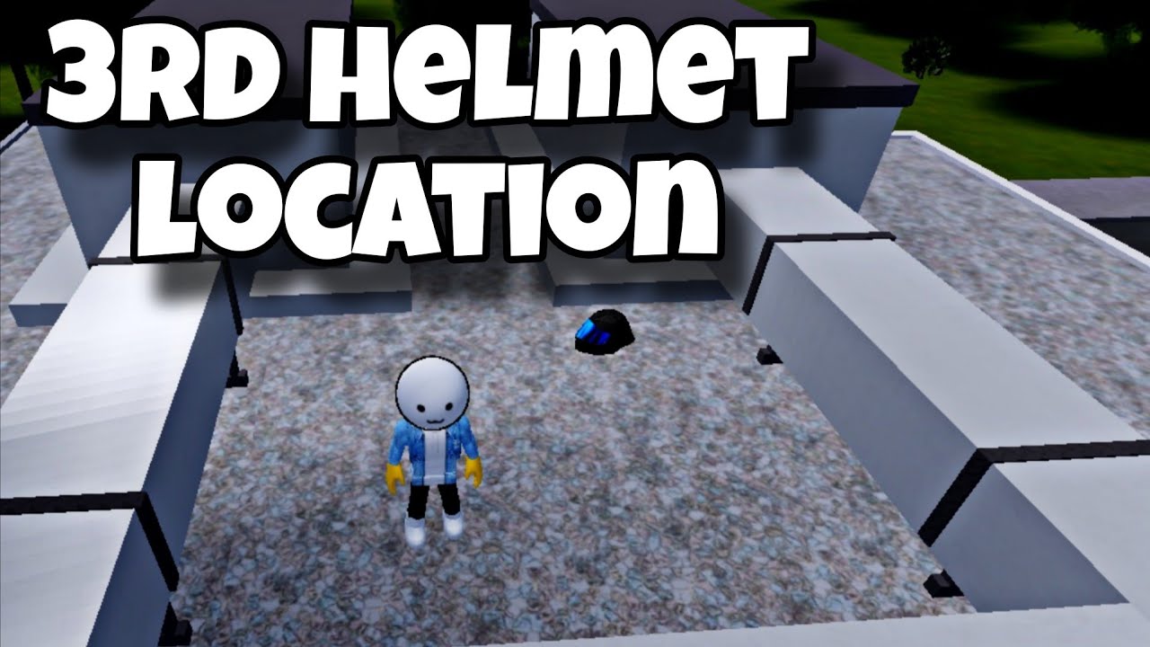 How to find third helmet location in Fix It Up Roblox | helmet location 
