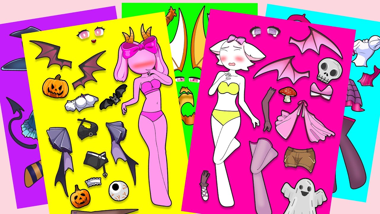 👑Paper DIY👑 | Gacha Club With SKY  x PINKI VAMPIRE 🎉 | Incredibox Sprunki