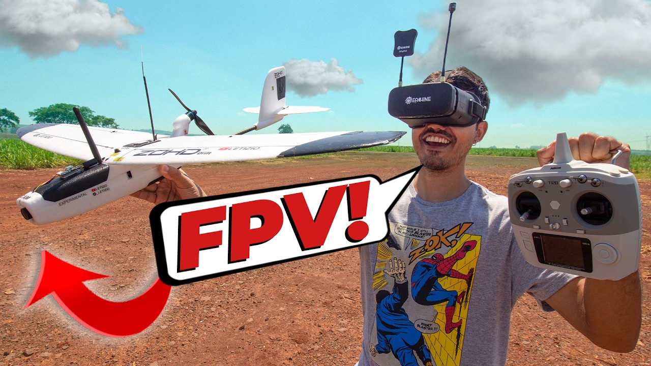 Review Completo ZOHD Drift: O Avião de Controle Remoto FPV mais Eficiente?