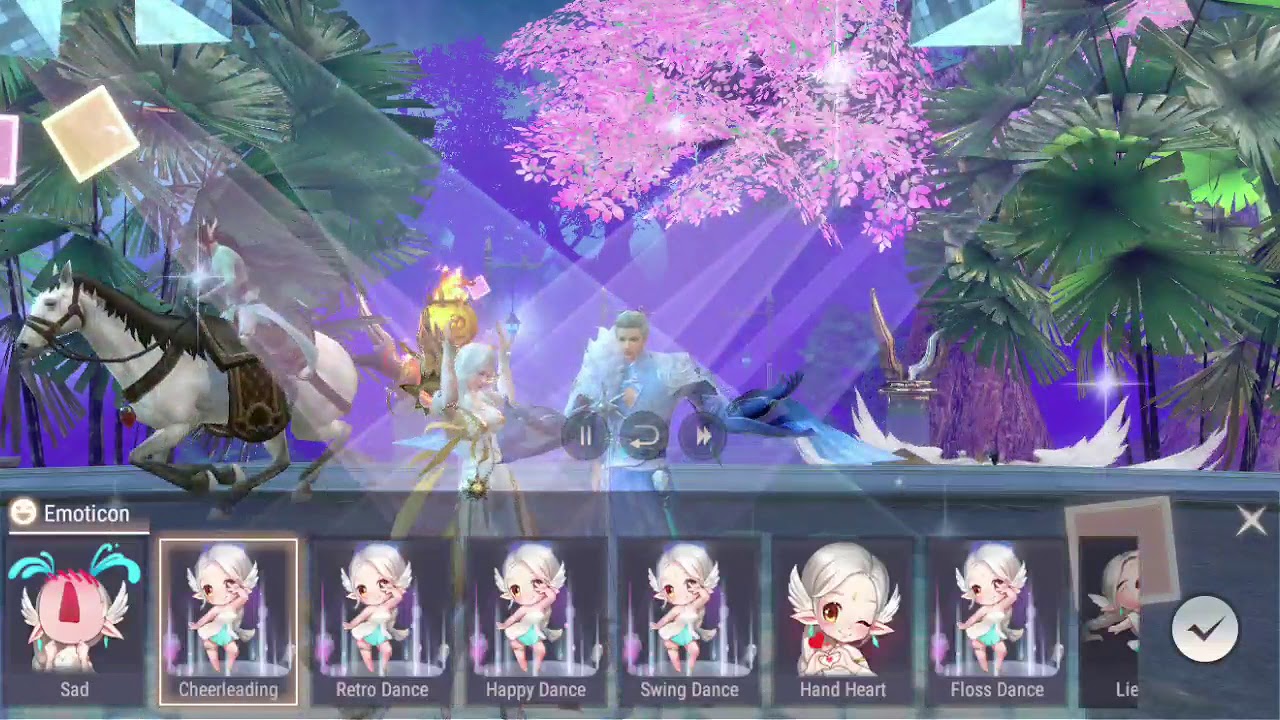 Perfect World Mobile - Dance emoticons