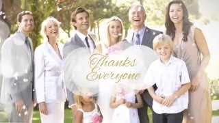 Wedding Intro & Wedding Slideshow | After Effects Template | Slideshow Project Files