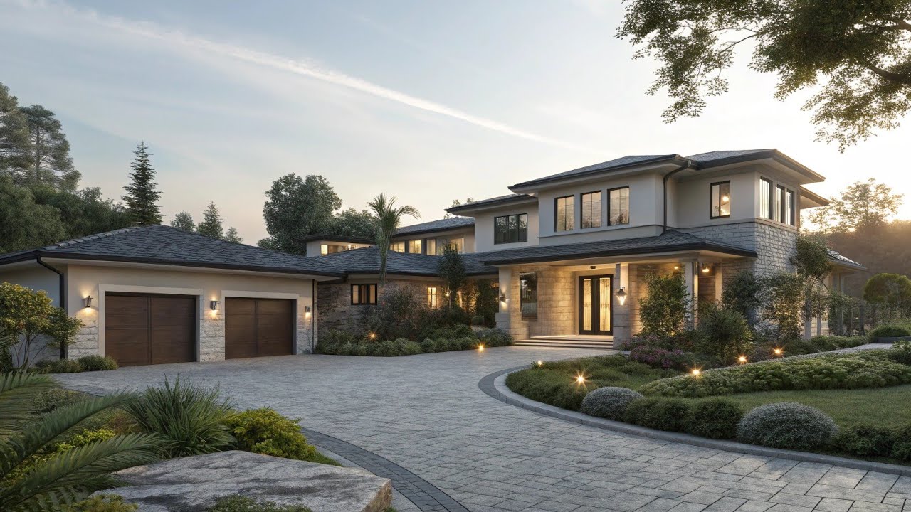 Luxury Mansion Tour with Pool Spa Home Theater and More