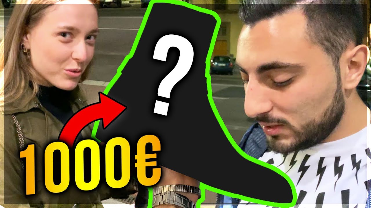 HO SPESO 1000€ PER DELLE SCARPE DA DONNA! + REACTION DEI MIEI AMICI