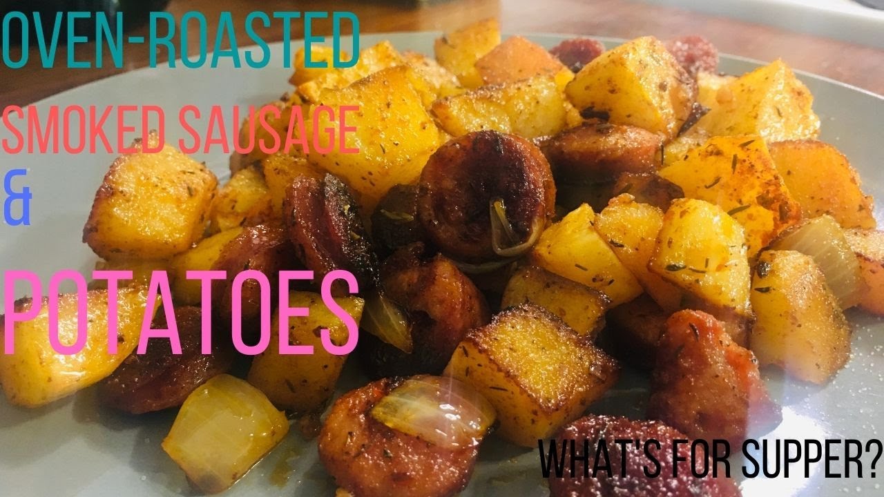 Копчёная колбаса с картофелем // Ужины на противне // Идеи для семейного ужина // Блюда на будний...