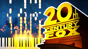 20th Century Fox Fanfare PIANO TUTORIAL + PDF in the description