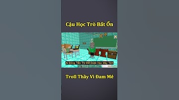 Anh Đen Xì Xì Troll Game Khiến Thầy Giáo Bất Lực - Tập 154 🤣 #shorts