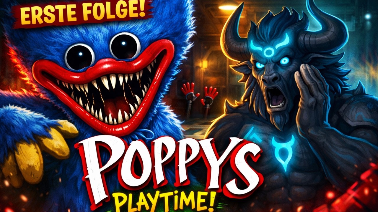Warum habe ich dieses Spiel angefangen… | Poppy’s Playtime #1 #deutsch #horror #poppyplaytime#lustig