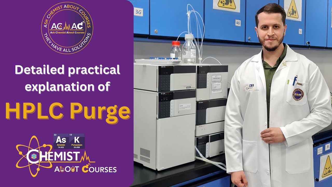 Purge HPLC || How to Purge HPLC correctly