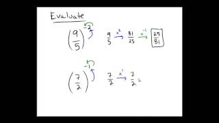 Negative integer exponents
