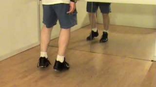 Traveling Triple Time Step Tap Dance Move Shown by Rod Howell at unitedtaps.com
