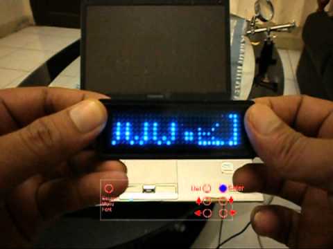 to Set Mini LED Display