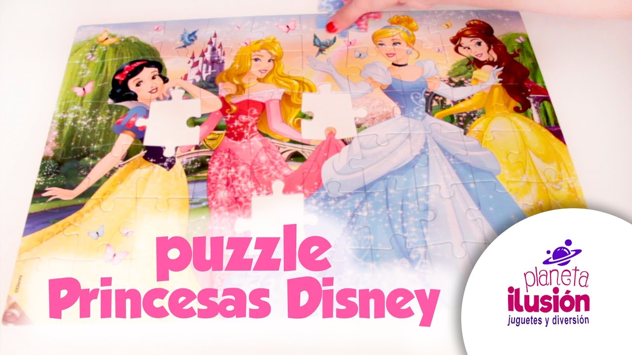 Puzzle Princesas Disney Blancanieves, Aurora, Cenicienta y Bella ...