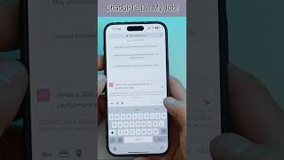 How to use ChatGPT on iPhone 📱 The BEST WAY! 👀 #chatgpt #shorts #technology #ai