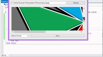 Image Converter with Visual Studio 12 by Chamuth Chamandana