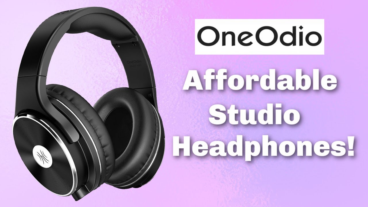 OneOdio Studio HiFi Pro Closed-Back Wired Headphones! Under $40 