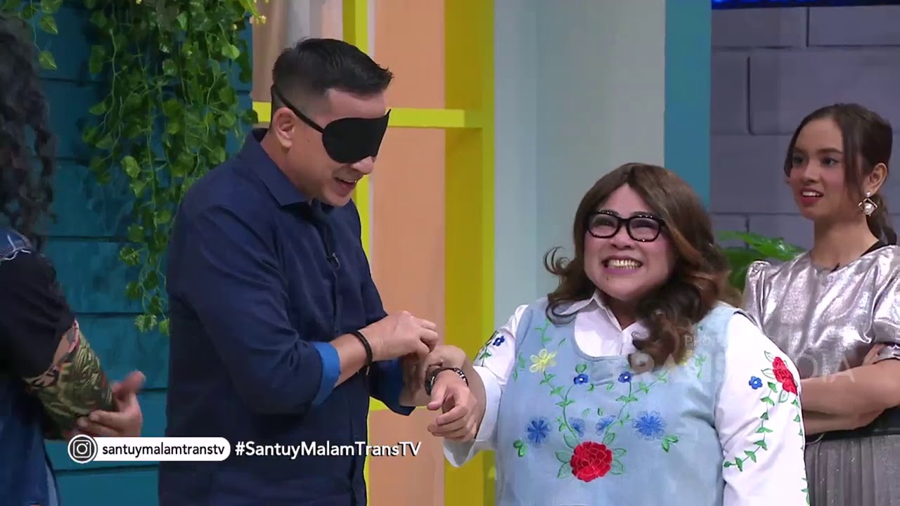 Nunung Kesenengan Dipegang Ari Wibowo | Best Moment Santuy Malam (31/7/20)