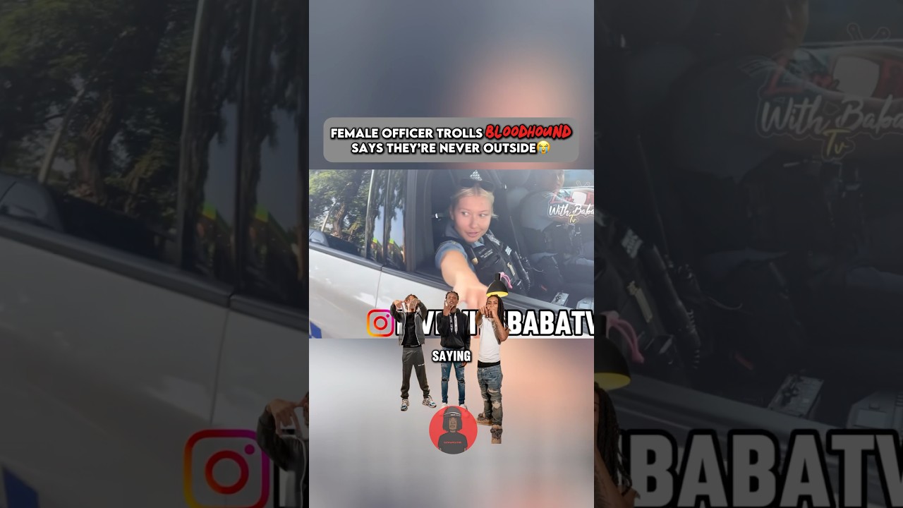 Female Cop Trolls Bloodhound & Says They’re Never Outside😭 