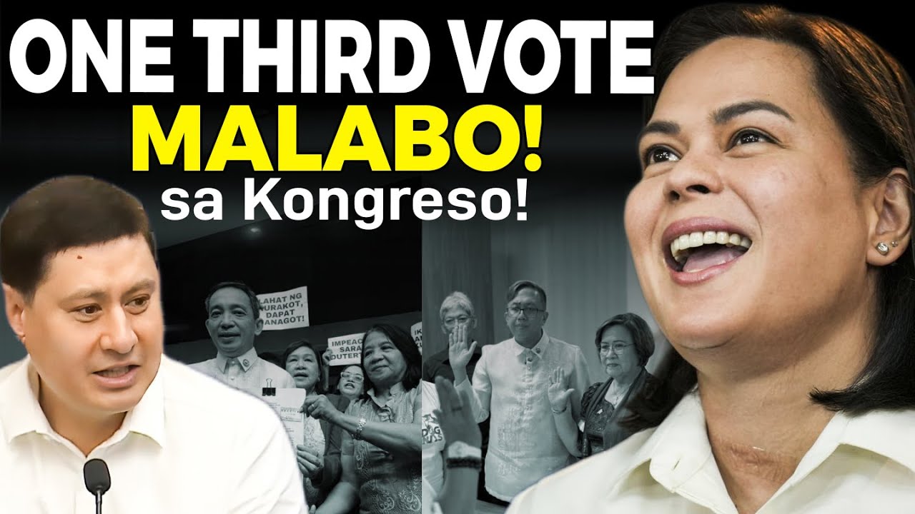 ONE THIRD VOTE TO IMPEACH SARA MALABO AYON SA KONGRESISTA