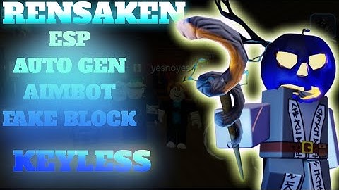 RENSAKEN | KEYLESS FORSAKEN SCRIPT | ESP, AUTO GENERATOR, AIMBOT, FAKE BLOCK AND MORE🔥🔥🔥