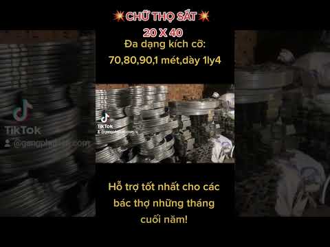 Video Chữ Thọ Sắt Hộp 20x40 Các Loại Kích Thước 70.80.90.1met - youtube