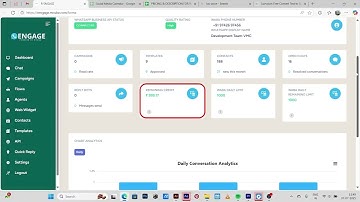 WhatsApp Business API Dashboard Walkthrough | Tutorial #1 | ENGAGE