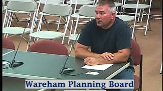 Wareham Planning Board Meeting 6-25-2018