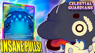 INSANE PULLS! CELESTIAL GUARDIANS PACK OPENING| POKEMON TCG POCKET