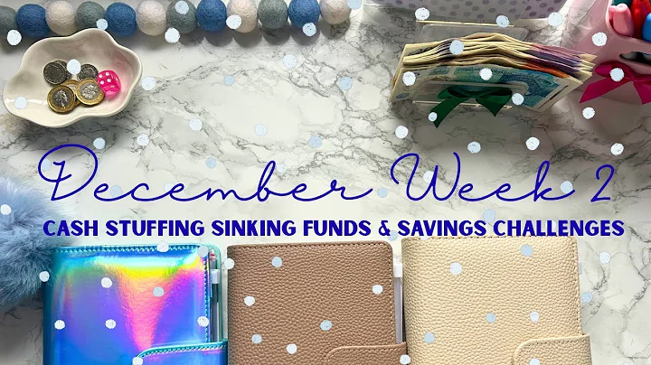 ☃️ DEC WEEK 2 CASH STUFFING | SINKING FUNDS & SAVINGS CHALLENGES | UK WEEKLY