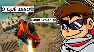 Testei o Novo Modo Mais Hypado De Carro Voador no Free fire