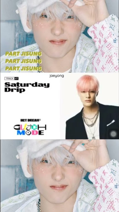 part jisung saturday drip & fire alarm [only jisung] #nct #nctdream #jisung #glitchmode