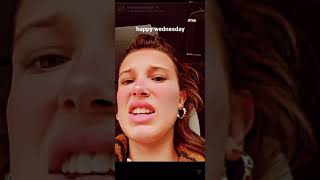 Millie Bobby Brown Instagram story 7/9/21