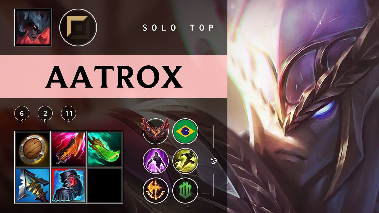 Aatrox Top vs Poppy - BR Grandmaster Patch 25.23