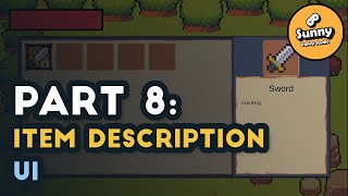 Item Description UI  - Inventory System in Unity P8