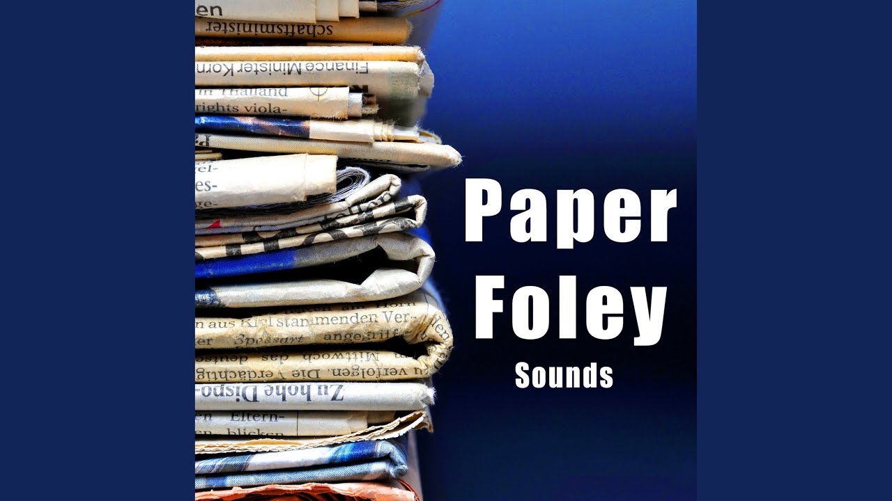 Throw on Newspaper on a Concrete Surface