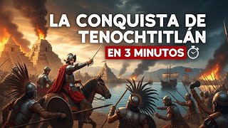 La Conquista de Tenochtitlan en 3 Minutos: El Fin del Imperio Azteca y la Batalla Final La Conquista de Tenochtitlan en 3 Minutos: El Fin del Imperio Azteca y la Batalla Final