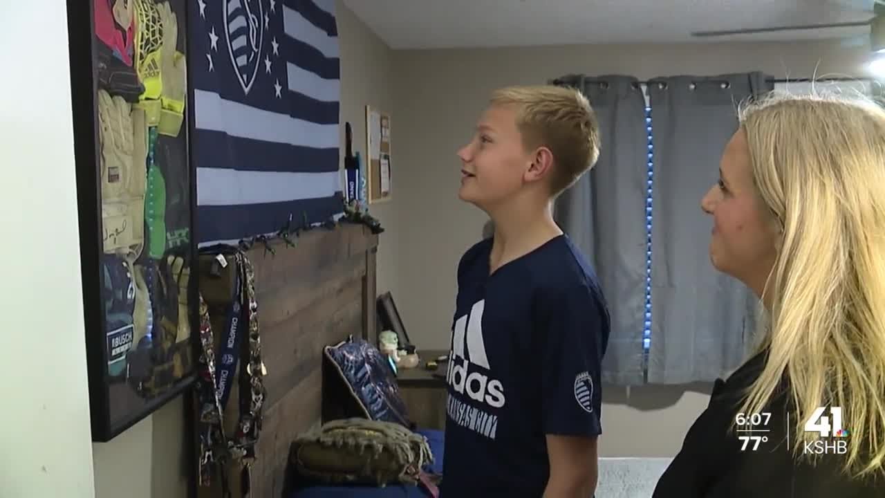 Sporting KC Academy member excels on, off field after founding nonprofit Keeper for a Cure
