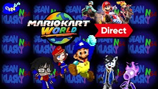 SKN64 Reacts - Mario Kart World Direct 4.17.25 [The 1ST OPEN WORLD Mario Kart!] #HYPE #SeanKlaskyN64