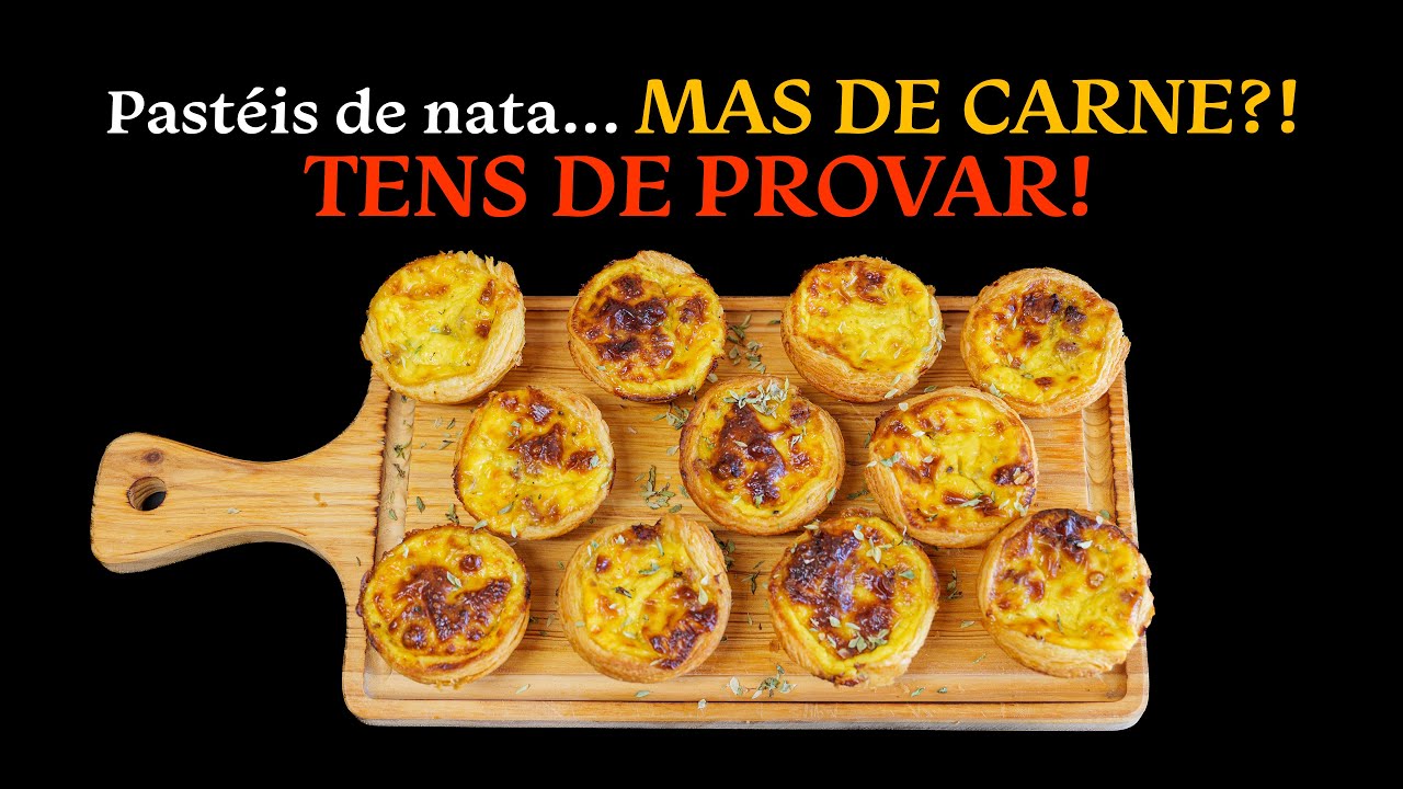 Pastéis de Nata de Carne Picada