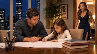 Billionaire Caught Her Daughter Learning Math From a Janitor His Secret Past Left Her Speechless