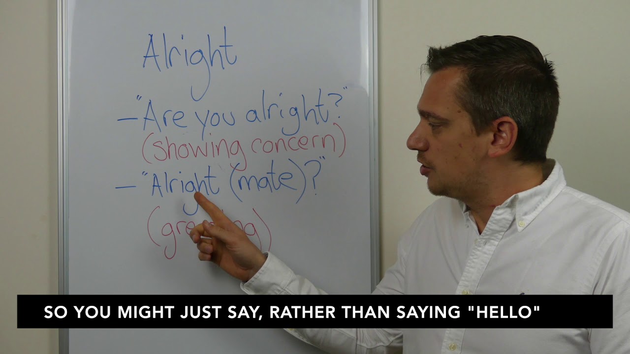 British Greetings Alright?! YouTube