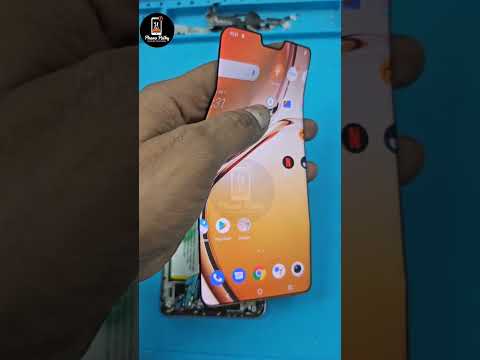 Vivo v23 pro display without glass || flexible paper display|| edge screen