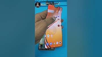 Vivo v23 pro display without glass || flexible paper display|| edge screen