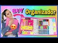 DIY VUELTA A CLASES | CARPETA ORGANIZADORA DE MATERIAL ESCOLAR | NatyGloss