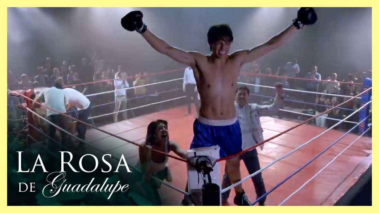 Gana su primera pelea profesional de box | La Rosa de Guadalupe | Parte final | Un golpe al corazón